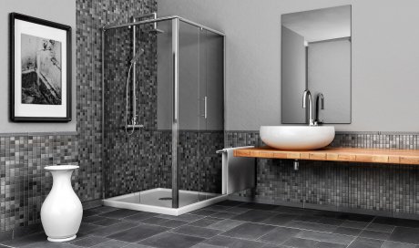 Professionnel pour la pose de carrelage en rénovation de salle de bain Bruz